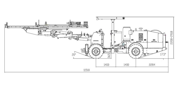 Гидравлическая буровая установка HT221