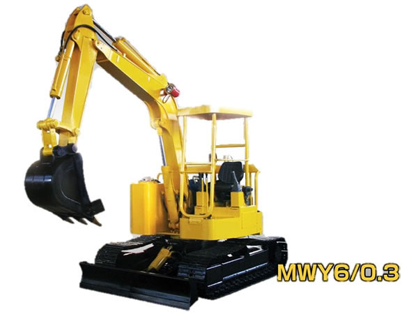 Компактный гусеничный экскаватор MWY6/0.3